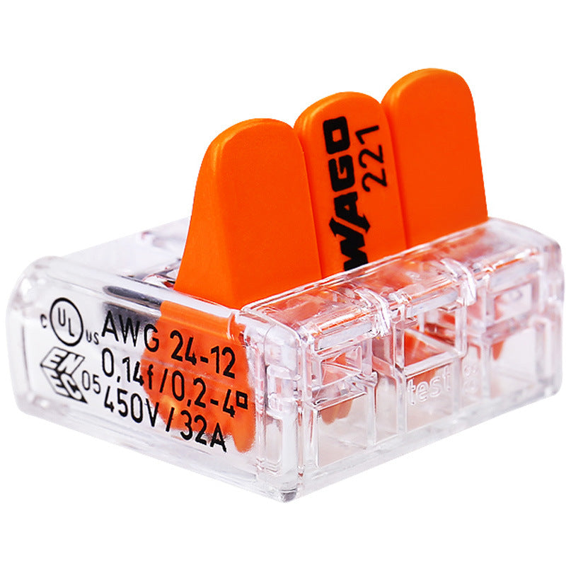 Wago Wancan Klemmen 221-413 Drahtverbinder | LuxeStyle