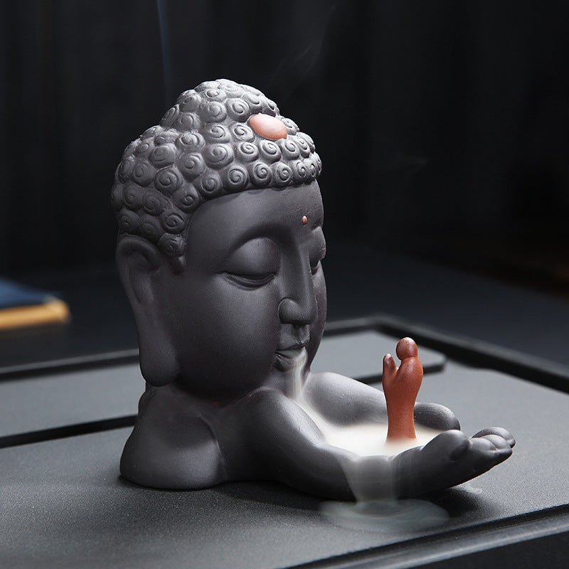 Buddha Maitreya Kopf Weihrauchbrenner – Bild 5 | LuxeStyle