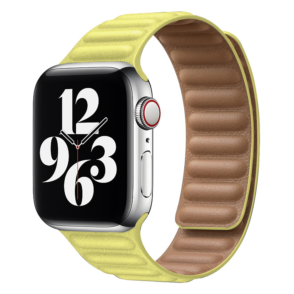 Lederarmband mit Kette für Apple Watch – Bild 5 | LuxeStyle