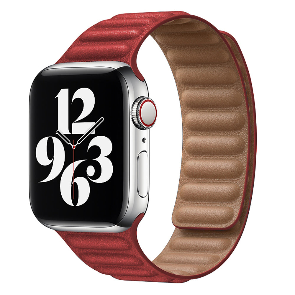 Lederarmband mit Kette für Apple Watch – Bild 10 | LuxeStyle