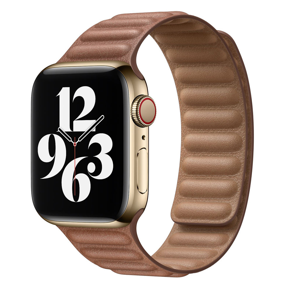 Lederarmband mit Kette für Apple Watch – Bild 8 | LuxeStyle