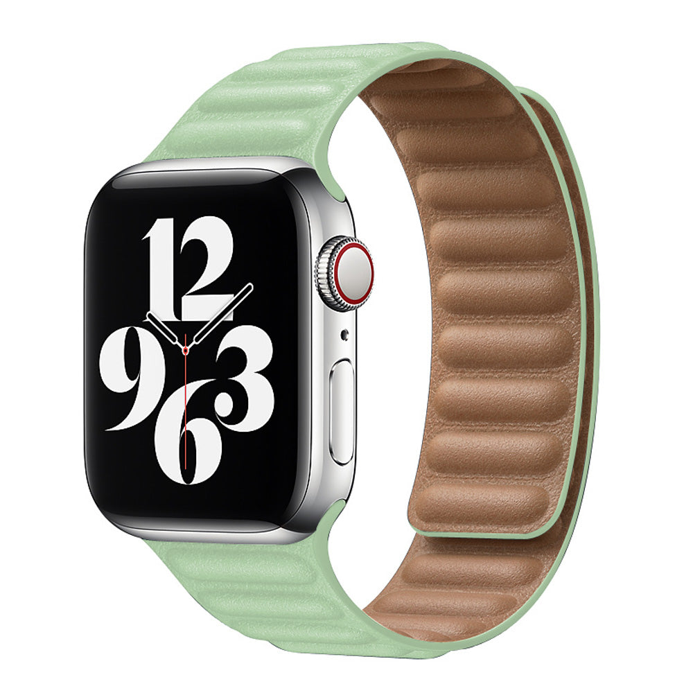 Lederarmband mit Kette für Apple Watch – Bild 3 | LuxeStyle