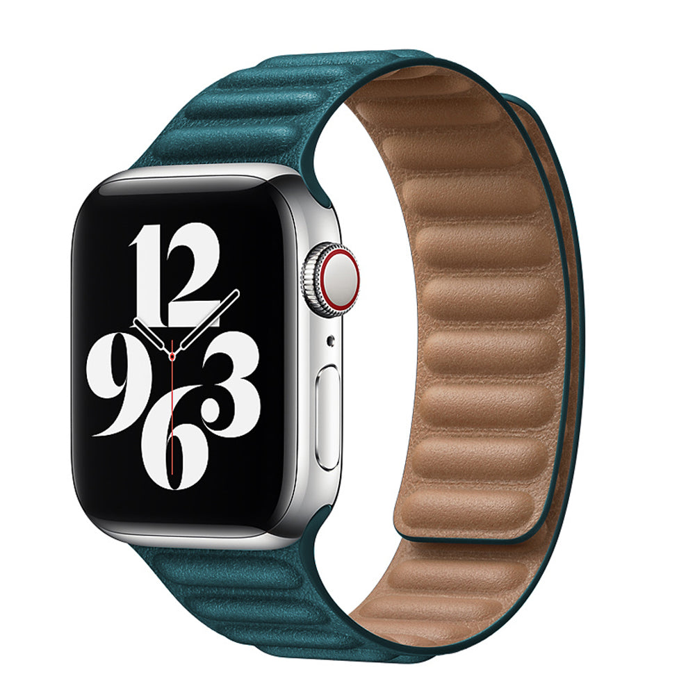 Lederarmband mit Kette für Apple Watch – Bild 7 | LuxeStyle