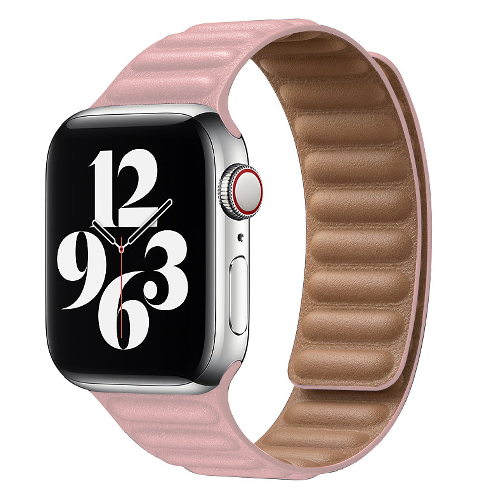 Lederarmband mit Kette für Apple Watch – Bild 4 | LuxeStyle