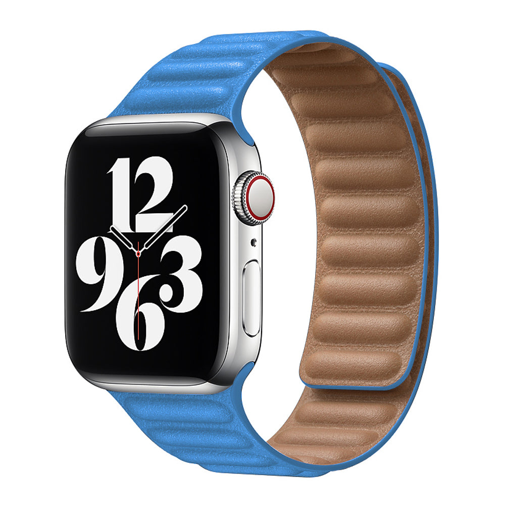 Lederarmband mit Kette für Apple Watch – Bild 14 | LuxeStyle