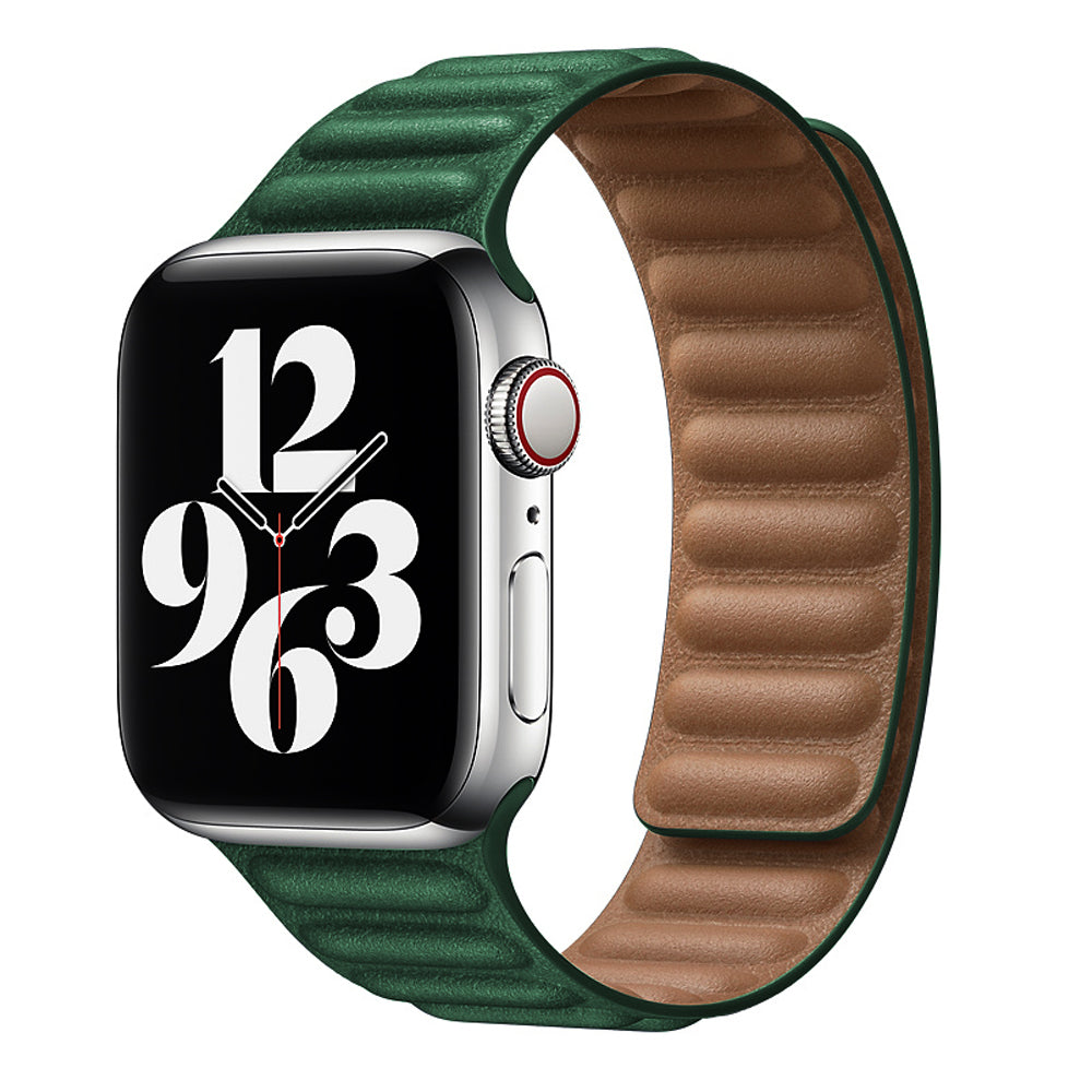 Lederarmband mit Kette für Apple Watch – Bild 12 | LuxeStyle