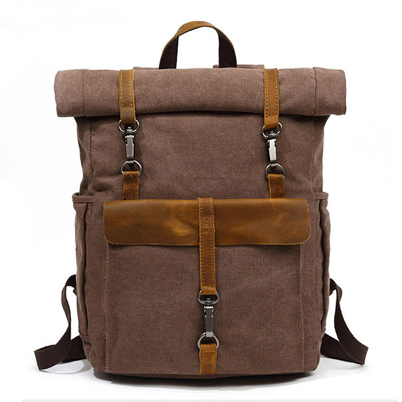Canvas Rucksack 20-35 L, wasser- und verschleissfest – Bild 3 | LuxeStyle