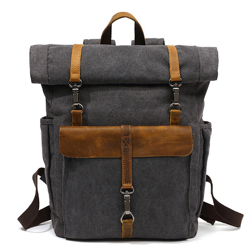 Canvas Rucksack 20-35 L, wasser- und verschleissfest – Bild 4 | LuxeStyle