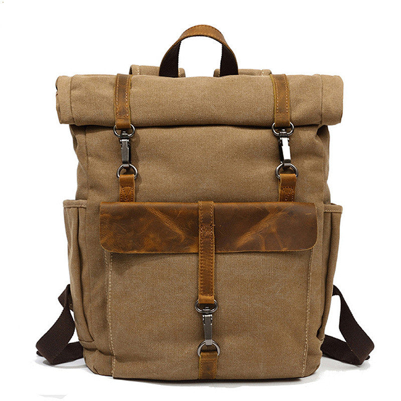Canvas Rucksack 20-35 L, wasser- und verschleissfest – Bild 5 | LuxeStyle