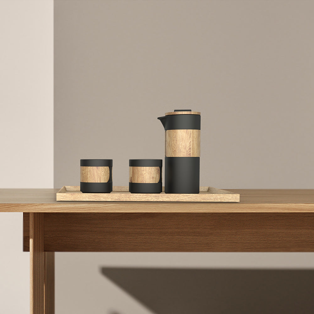 Keramik-Kaffeebereiter-Set für unterwegs – Bild 2 | LuxeStyle