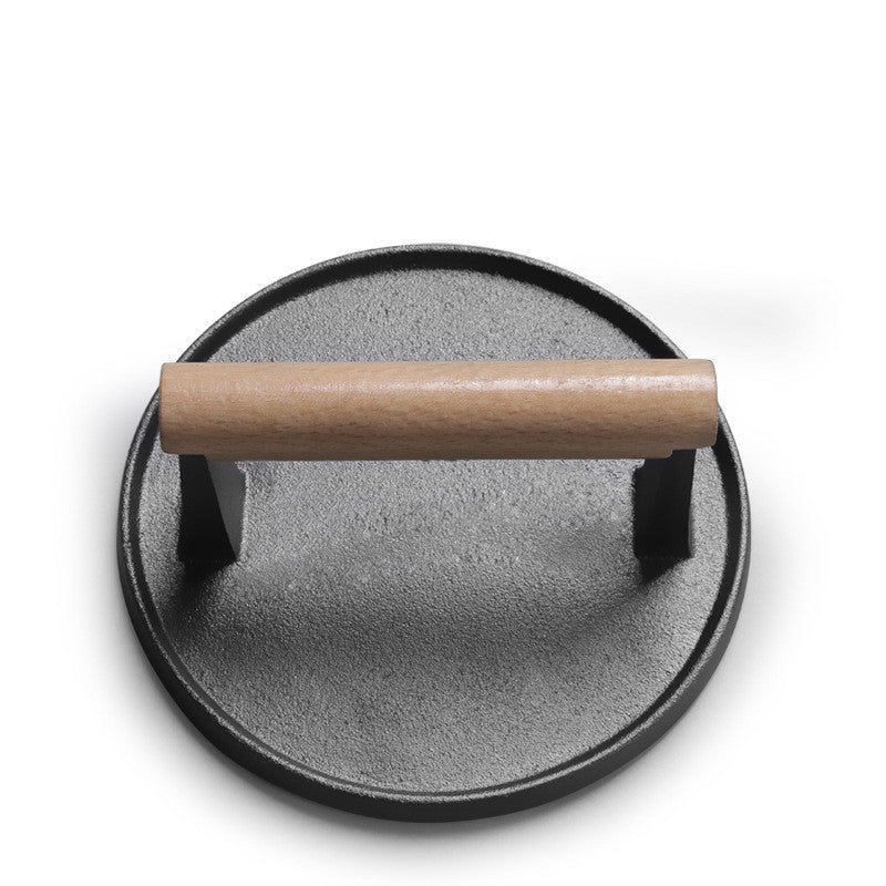 Eisen-Steakpressplatte für Grill & Teppanyaki – Bild 3 | LuxeStyle