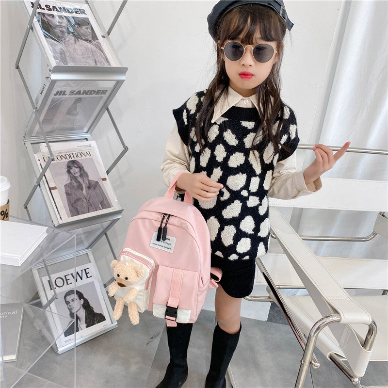 Kinderspielzeug-Rucksack mit Bärenmotiv – Bild 3 | LuxeStyle
