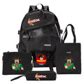 Canvas-Rucksack mit Schulzubehör | LuxeStyle