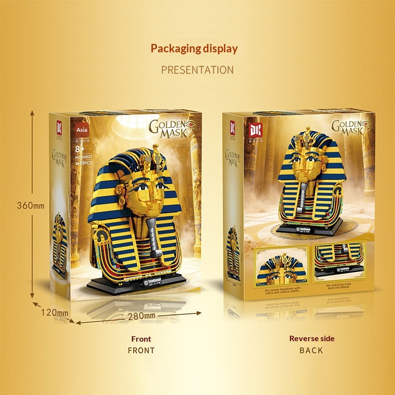 Egyptian Golden Mask Bauklötze – Hochschwieriges Set – Bild 2 | LuxeStyle