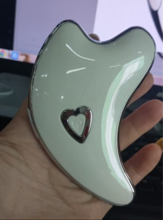 Gua Sha Schaber mit LED und Mikrostrom