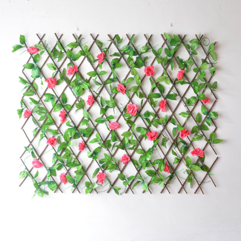 Blumen-Zaun Dekoration