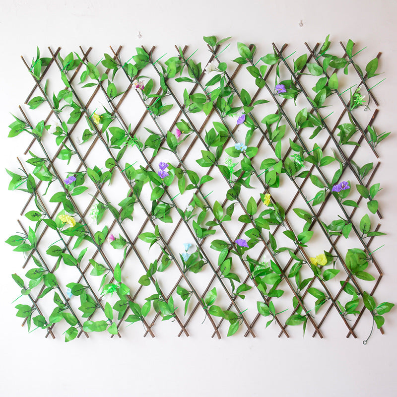 Blumen-Zaun Dekoration