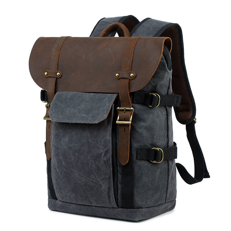 Rucksack aus Canvas – schlicht, robust – Bild 3 | LuxeStyle
