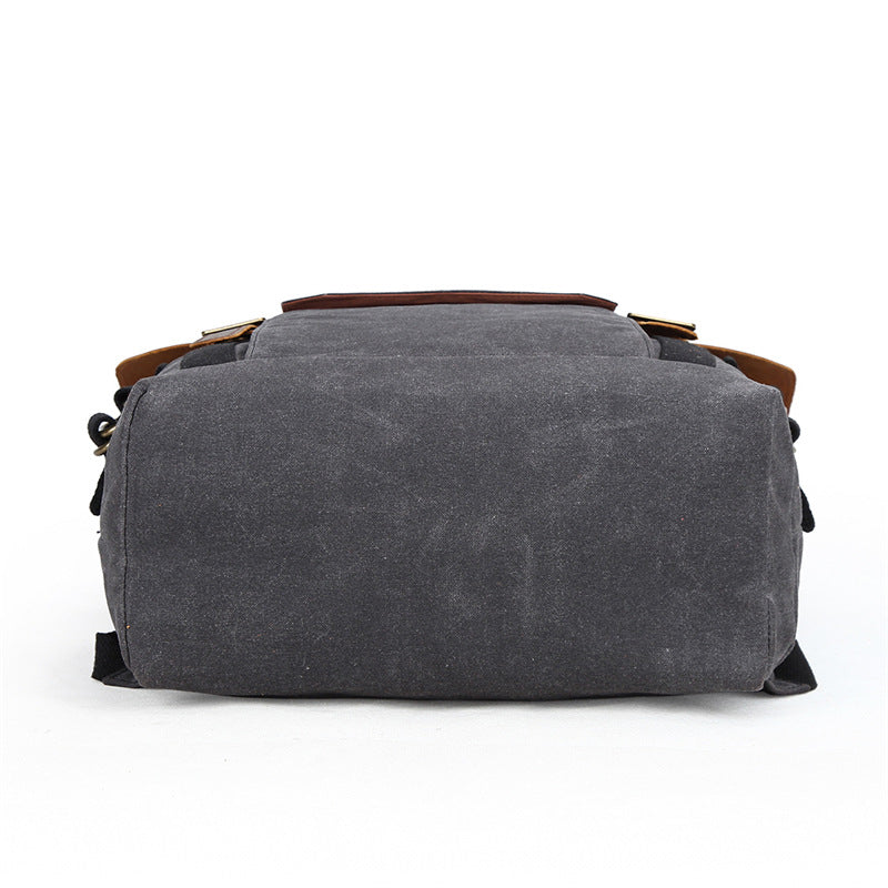 Rucksack aus Canvas – schlicht, robust – Bild 5 | LuxeStyle