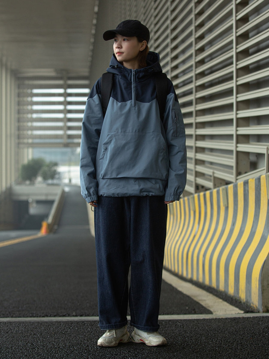 Hooded Pullover mit Polyester‑Kombination – Bild 2 | LuxeStyle