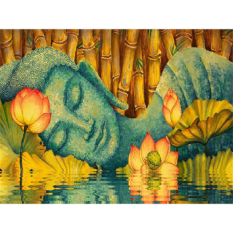 Buddhistischer Tempel Diamond Painting