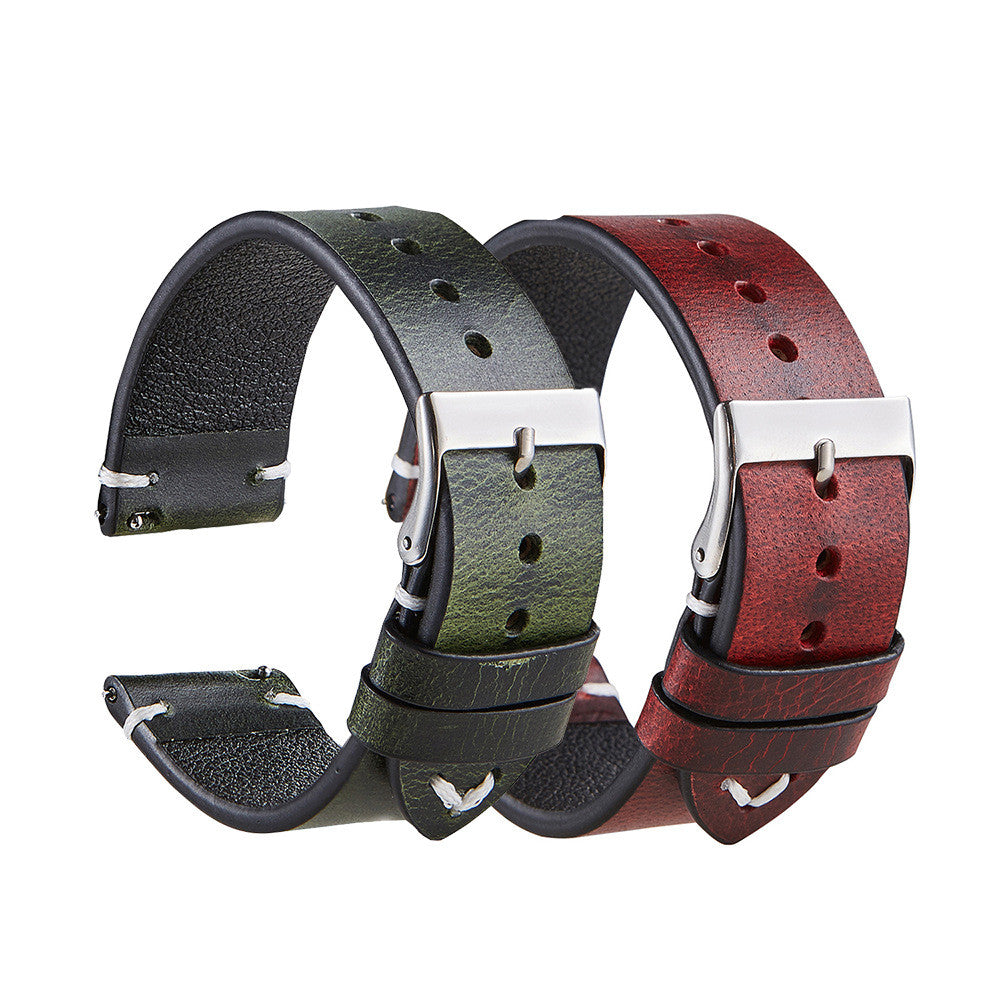 Dünnes Armband aus italienischem Echtleder – Bild 10 | LuxeStyle