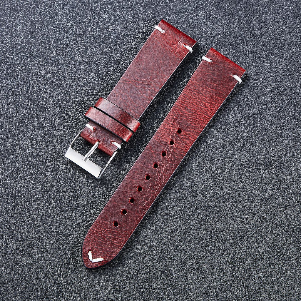 Dünnes Armband aus italienischem Echtleder | LuxeStyle