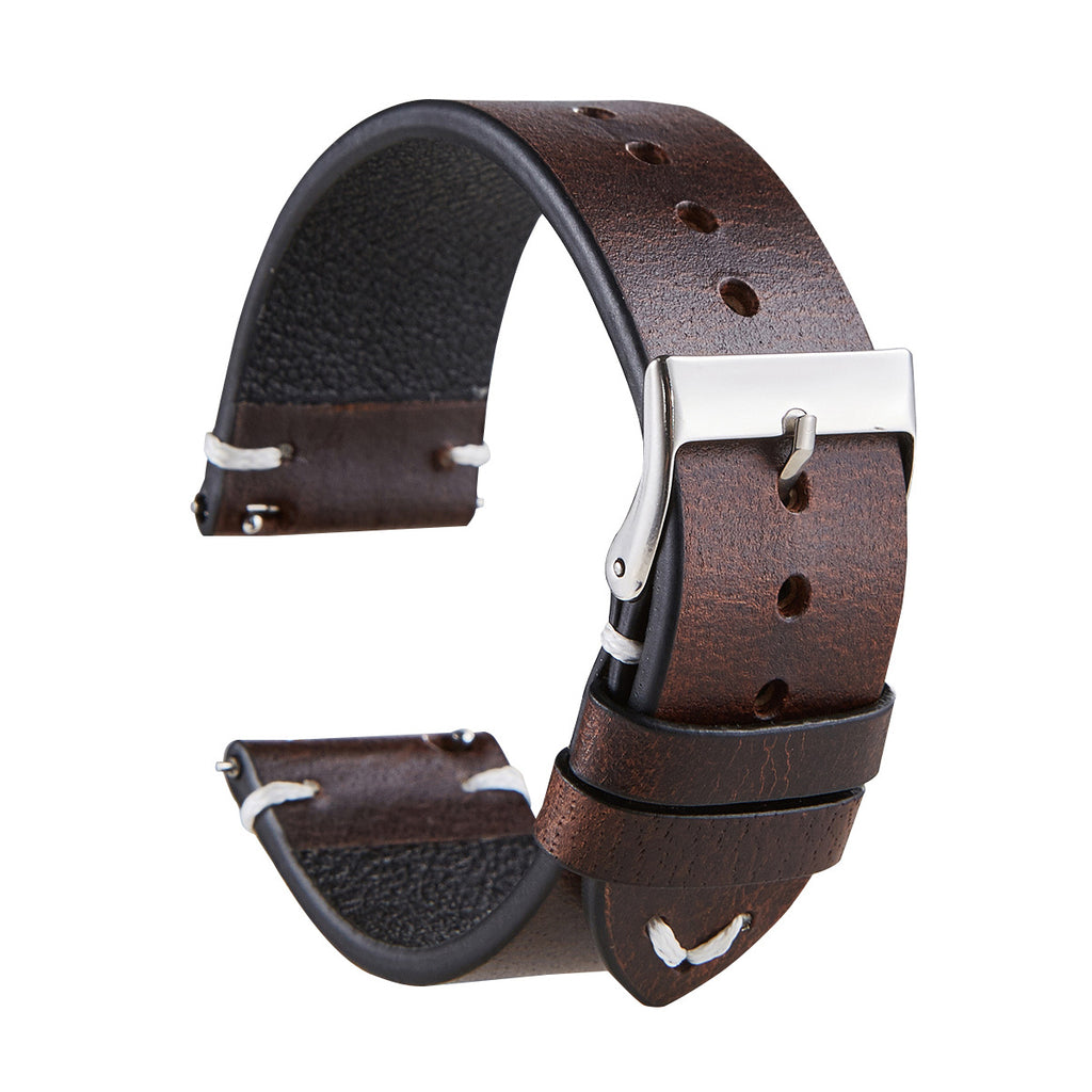 Dünnes Armband aus italienischem Echtleder – Bild 7 | LuxeStyle
