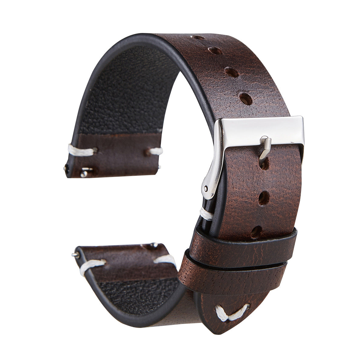 Dünnes Armband aus italienischem Echtleder – Bild 7 | LuxeStyle