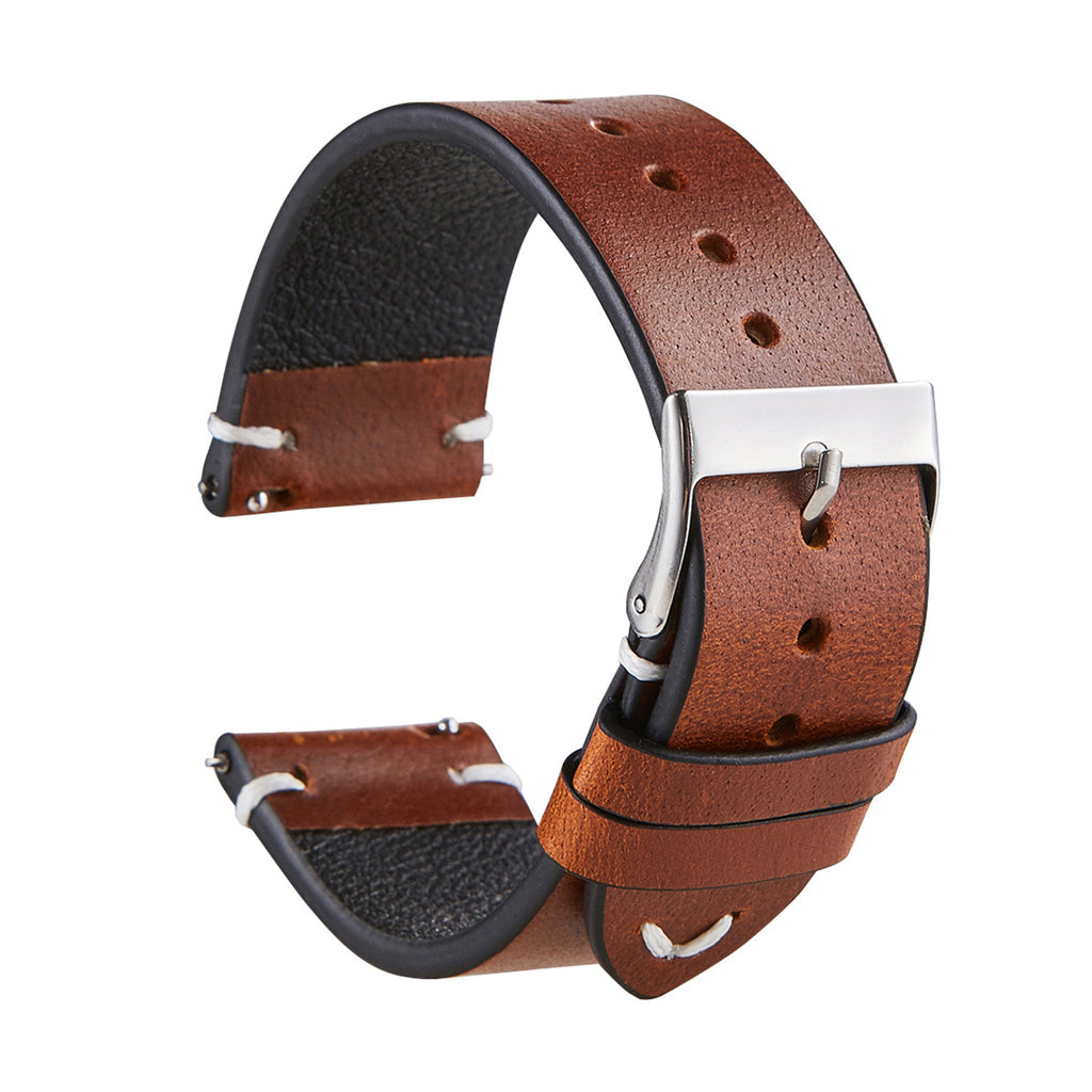 Dünnes Armband aus italienischem Echtleder – Bild 12 | LuxeStyle