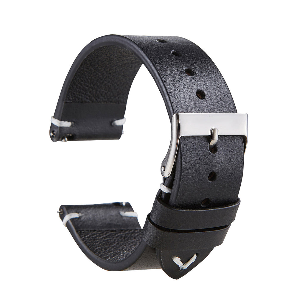 Dünnes Armband aus italienischem Echtleder – Bild 2 | LuxeStyle