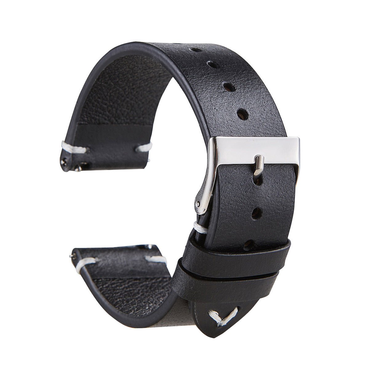 Dünnes Armband aus italienischem Echtleder – Bild 2 | LuxeStyle