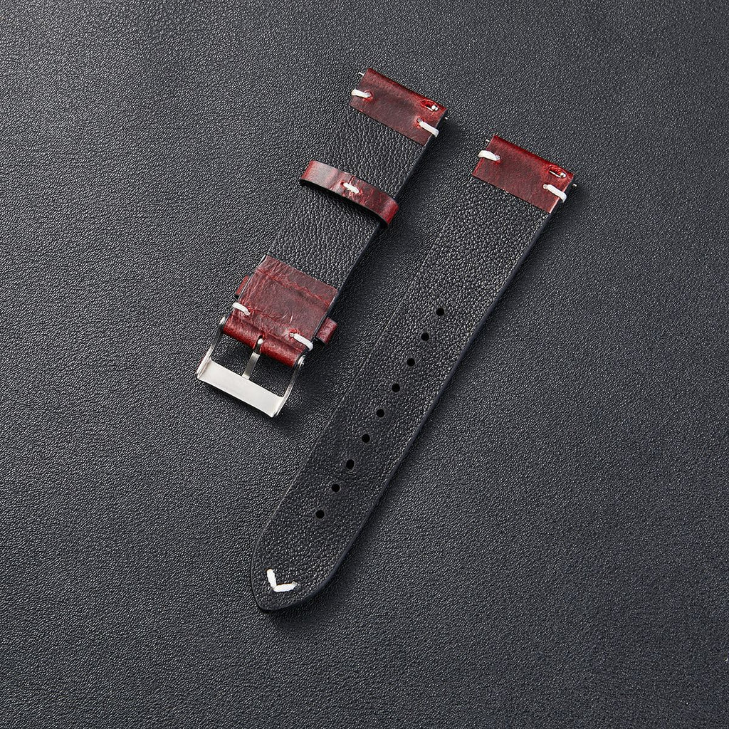 Dünnes Armband aus italienischem Echtleder – Bild 14 | LuxeStyle