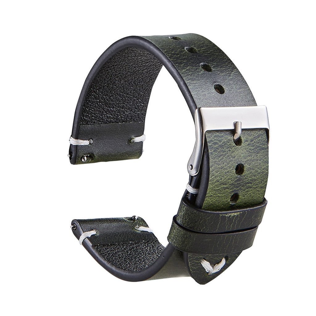 Dünnes Armband aus italienischem Echtleder – Bild 4 | LuxeStyle