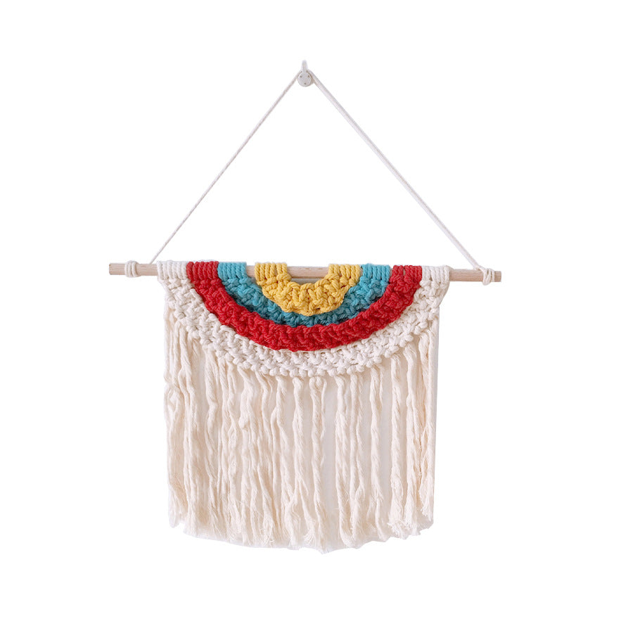 Makramee Wandteppich mit Quasten – Bild 4 | LuxeStyle
