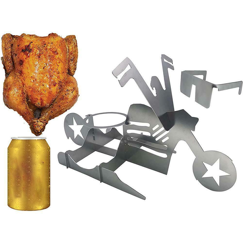 Hähnchenständer aus Stahl für Grill – Bild 3 | LuxeStyle