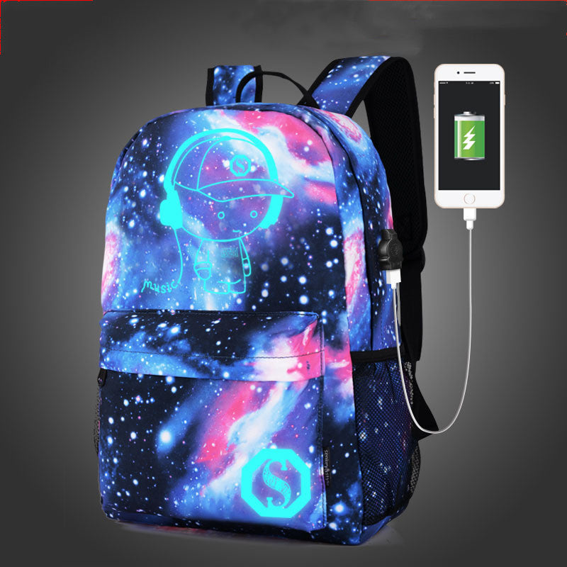 Oxford Rucksack mit Print für Damen und Herren | LuxeStyle