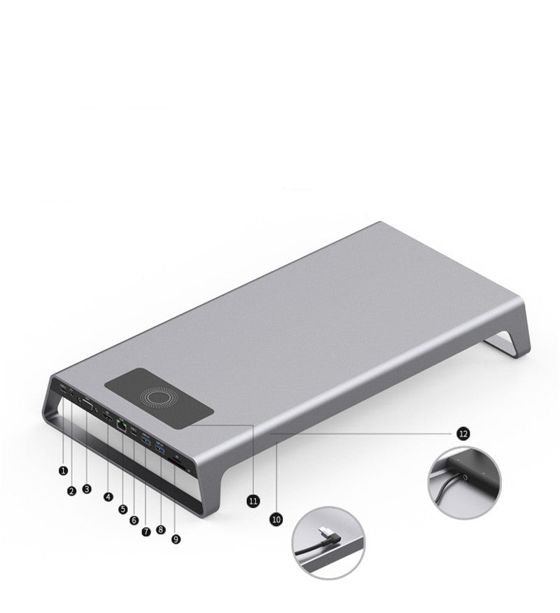 11-in-1 Wireless Docking Station 4K – Bild 1 | LuxeStyle