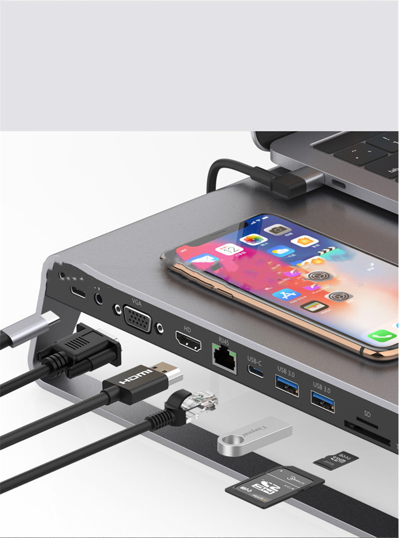 11-in-1 Wireless Docking Station 4K – Bild 4 | LuxeStyle