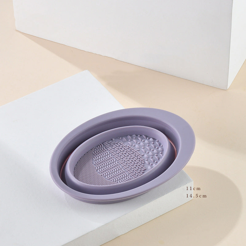 Faltbare Make-up Pinsel Reinigungs-Schale – Bild 7 | LuxeStyle