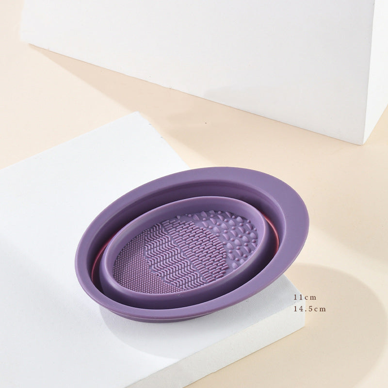 Faltbare Make-up Pinsel Reinigungs-Schale – Bild 9 | LuxeStyle