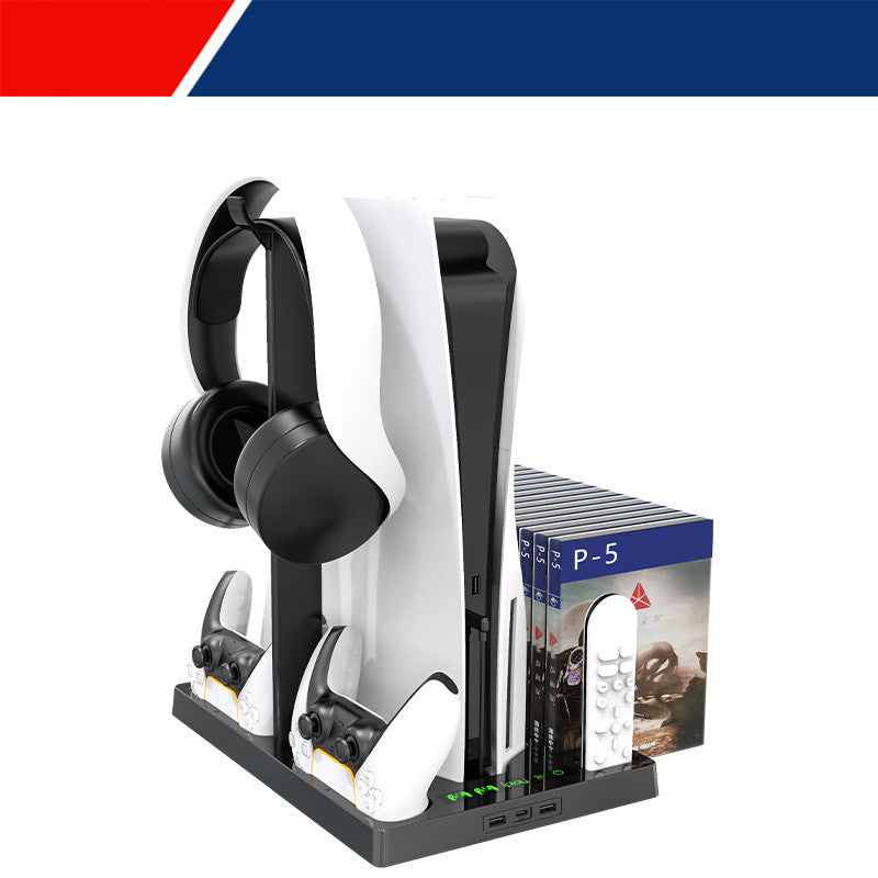 PS5 Multifunktions-Ladestation mit Lüfter