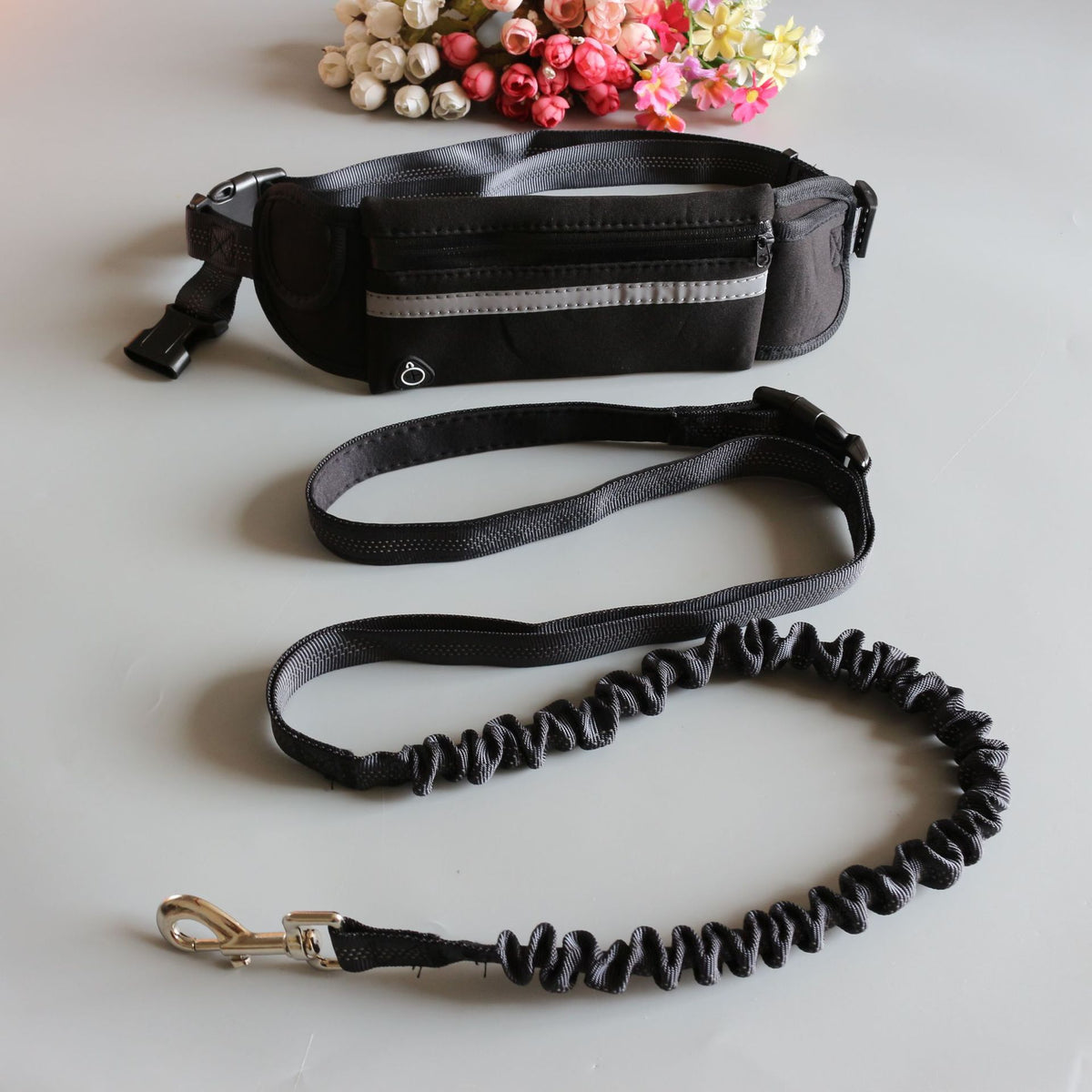 Hunde-Jogging-Set mit Bauchtasche – Bild 3 | LuxeStyle