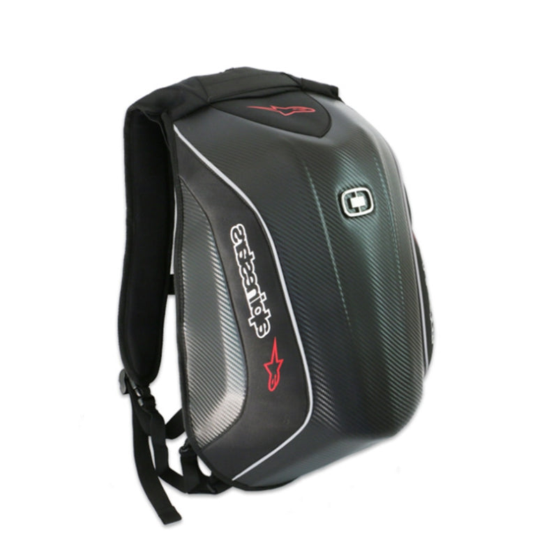 Motorrad-Rucksack mit Hartschale und Regenschutz – Bild 6 | LuxeStyle