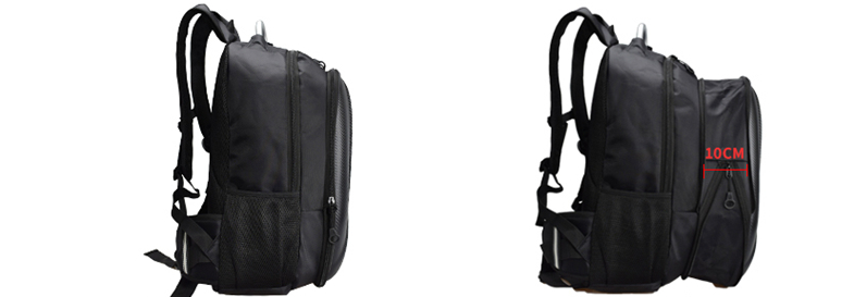 Motorrad-Rucksack mit Hartschale – Bild 5 | LuxeStyle