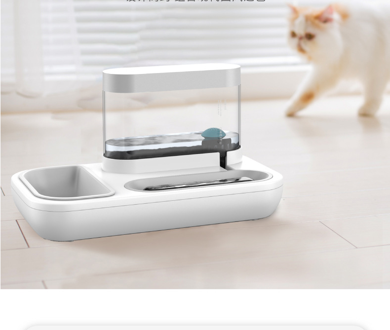 Automatischer Trinkbrunnen mit Futternapf – Bild 9 | LuxeStyle