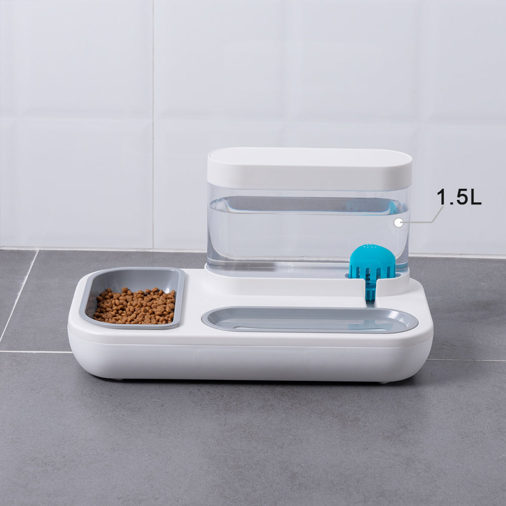 Automatischer Trinkbrunnen mit Futternapf – Bild 5 | LuxeStyle