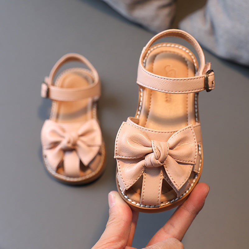 Mädchen Sandalen mit Schleife und weicher Sohle – Bild 6 | LuxeStyle