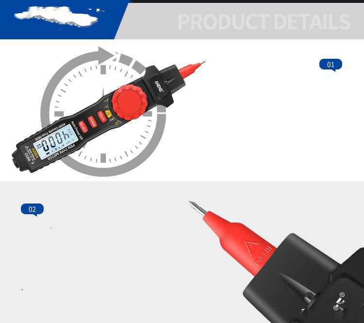 Kompaktes Stift-Multimeter mit Anti-Burn-Funktion – Bild 5 | LuxeStyle