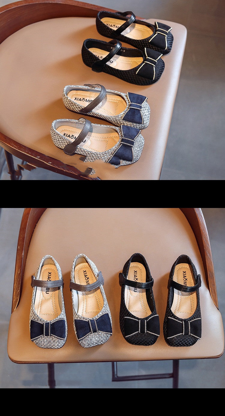 Mädchen Prinzessin Schuhe mit Schleife | LuxeStyle